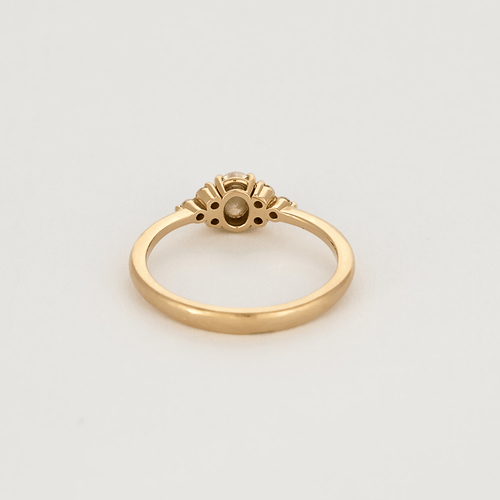 Bague 52 LEILA Buecher - Julie S  - Bague en or jaune et diamants 58 Facettes DV20506-1