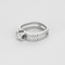 Bague 50 DINH Van - Bague le cube en or gris et diamants. Grand Modèle 58 Facettes DV20347-1-50-2