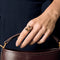 Bague 53 Bague cocktail en or jaune et citrine 58 Facettes DV4486-21-53-02