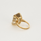 Bague 53 Bague cocktail en or jaune et citrine 58 Facettes DV4486-21-53-02