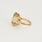 Bague 53 Bague cocktail en or jaune et citrine 58 Facettes DV4486-21-53-02