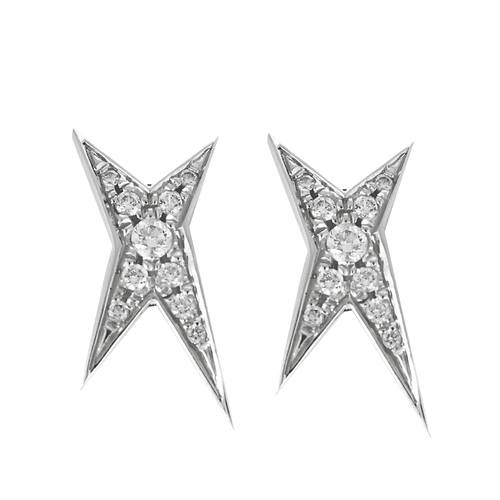 Boucles d'oreilles Mauboussin - Mes Nuances à Toi - Boucles d'Oreilles en or gris diamants 58 Facettes DV20747-1