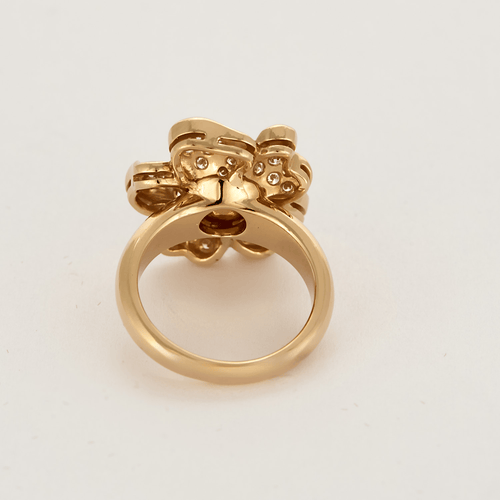 Bague 53 Leo Pizzo - Flora - Bague en or rose et diamants 58 Facettes DV20701-2-53-2