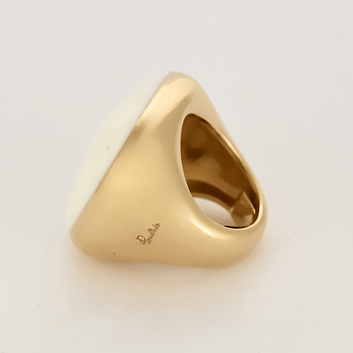 Bague 50 Bague Pomellato en or rose et opale cacholong 58 Facettes DV20614-1-50-2