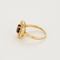 Bague 53 Bague en or jaune et grenat almandin 58 Facettes DV20601-1