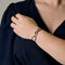 Bracelet DINH VAN Menottes R10 - Bracelet sur cordon et menottes en or jaune 58 Facettes DV20584-3