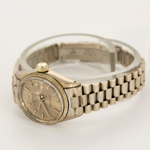 Montre ROLEX - Oyster Perpetual Date Just - Montre en or blanc 58 Facettes DV8953-10