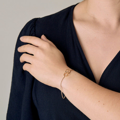 Bracelet CARTIER -  Bracelet  LOVE sur chaîne en or jaune 58 Facettes DV20344-1