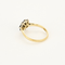 Bague 51 Bague "Fleur" en or jaune et or gris, diamant et saphir 58 Facettes DDV19270-4