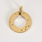 Pendentif DINH VAN - Cible - Pendentif en or jaune et diamants 58 Facettes DV13620-2