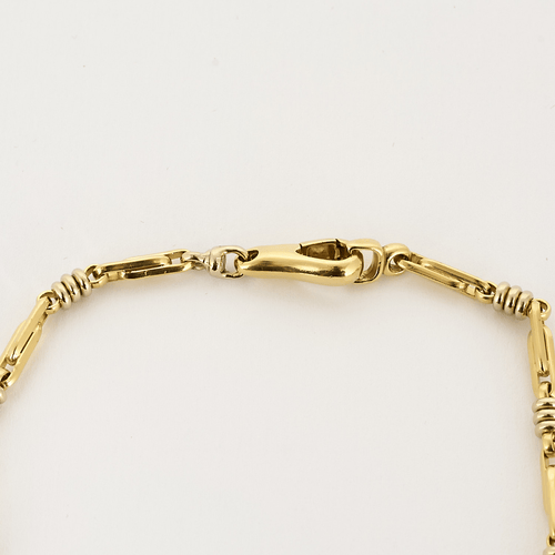 Collier Collier en or jaune à maille fantaisie. 58 Facettes DDV19270-3
