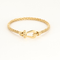 Bracelet Fred - Force 10 - Mini modèle - Bracelet en or jaune et acier doré. 58 Facettes DV21164-1