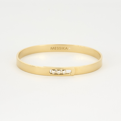 Bracelet Messika - Bangle Move Noa - Bracelet en jaune et diamants 58 Facettes DV20019-2