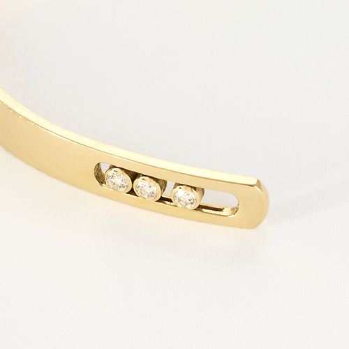 Bracelet Messika - Bangle Move Noa - Bracelet en jaune et diamants 58 Facettes DV20019-2