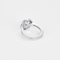 Bague 53 Bague en or gris saphir et diamants 58 Facettes DV21469-2-53-2