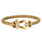 Bracelet FRED - FORCE 10 - Grand Modèle - Bracelet en or jaune et diamants 58 Facettes DV21289-4