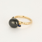 Bague 49 Pomellato Capri  - Bague en or rose, céramique noire et saphirs 58 Facettes DV3273-4