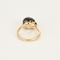 Bague 49 Pomellato Capri  - Bague en or rose, céramique noire et saphirs 58 Facettes DV3273-4