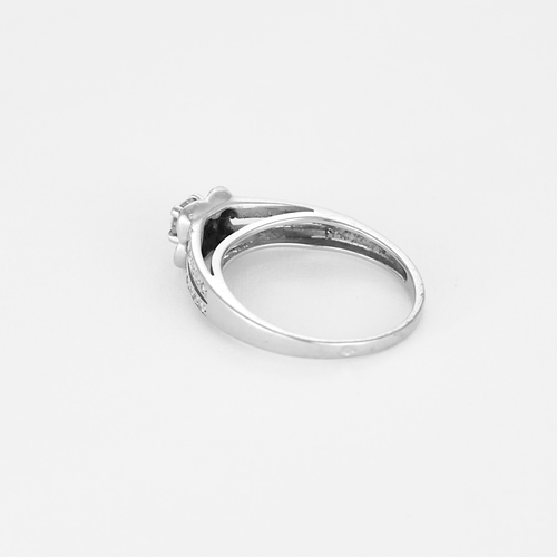 Bague 52 MAUBOUSSIN -  Chance of Love n°2 - Bague en or gris et diamants 58 Facettes DV21184-1