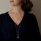 DIOR - Rose des Vents - Collier et pendentif en or rose et diamants 58 Facettes DV0541-11