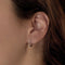 Boucles d'oreilles Messika - Créoles Gatsby XS  en or rose et diamants 58 Facettes DV20419-2