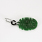 Boucles d'oreilles Boucles d'oreilles or gris jade et diamants 58 Facettes DV15669-2