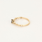 Bague 56 Fine Bague en or rose , diamants et saphir 58 Facettes DDV4732-2