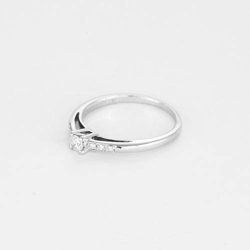Bague 53 Mauboussin -  "Tu es le sel de ma vie" - Bague en or blanc et diamants 58 Facettes DV16456-2
