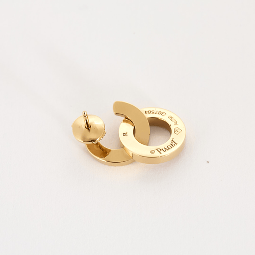 Boucles d'oreilles PIAGET - Collection Possession - Boucles d’oreilles or rose et diamants 58 Facettes DDV21136-1