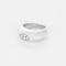 Bague 56 Hermès Bague Eclipse en argent 58 Facettes DV19612-6