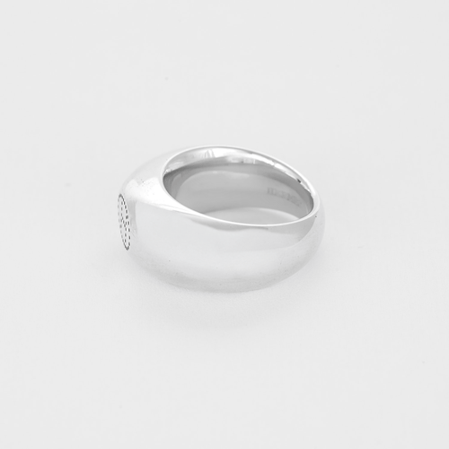 Bague 56 Hermès Bague Eclipse en argent 58 Facettes DV19612-6
