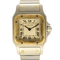 Montre CARTIER - Santos Galbée - Montre de dame en or jaune et acier 58 Facettes DV21131-1