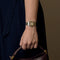 Montre CARTIER - Santos Galbée - Montre de dame en or jaune et acier 58 Facettes DV21131-1
