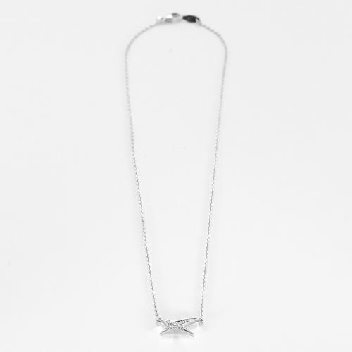 Collier Mauboussin - Collier "Mes Nuances à Toi" or blanc et diamants 58 Facettes DDV18626-5