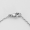 Collier Collier moderniste en or gris et diamants 58 Facettes DV22506-1