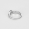 Bague 48 Bague solitaire en or gris et diamant princesse 58 Facettes DV11394-3-48-2