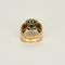Bague 53 Bague en platine, or jaune, émeraude et diamants 58 Facettes DV21472-1