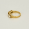 Bague 50 Demie Alliance en or jaune et diamants 58 Facettes DV11394-1-50-2