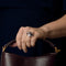 53 Bague moderniste en or gris, diamants, tourmaline rose et améthystes 58 Facettes DV20595-3