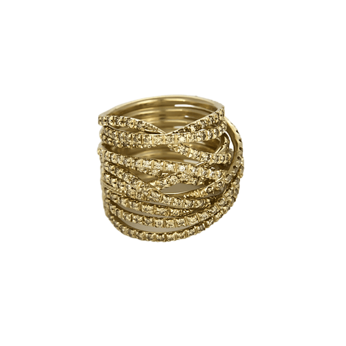 Bague 50 Stern- Zephyr - Bague en or jaune et diamants 58 Facettes DV21952-1-50-2