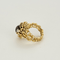 Bague 50 Gilbert Albert Bague en or jaune et diamants - Boules Interchangeables  pierre de couleurs 58 Facettes DV21544-1