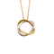 Collier Poiray Collier Tresse en or gris et or jaune 58 Facettes DV22644-1