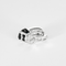 Boucles d'oreilles Mauboussin - Nuit d'amour - Paire de clips d'oreilles en or gris, saphirs et diamants 58 Facettes DV22306-1