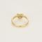 Bague 55 CHOPARD -  Happy diamonds - Bague coeur en or jaune et diamants 58 Facettes DV21885-4