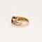 Bague 49 MAUBOUSSIN - Bague en or rose quartz fumé, diamants, saphirs oranges 58 Facettes DV21372-1