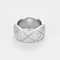Bague 54 CHANEL- Coco Crush . Large Modèle. Bague en or gris et diamants 58 Facettes DDV21138-3-54-24