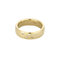 Bague 51 Large alliance en or jaune et diamants 58 Facettes DV20246-1