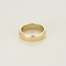 Bague 51 Large alliance en or jaune et diamants 58 Facettes DV20246-1