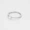 Bague 52 CARTIER - Bague Solitaire Etincelle en platine et diamant 0.30 carat 58 Facettes DV22248-1