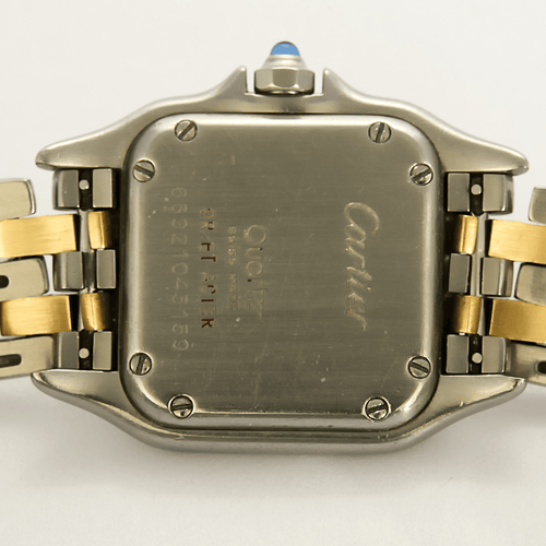 Montre CARTIER - Panthère - Montre de dame en acier et or jaune 58 Facettes DV21953-1